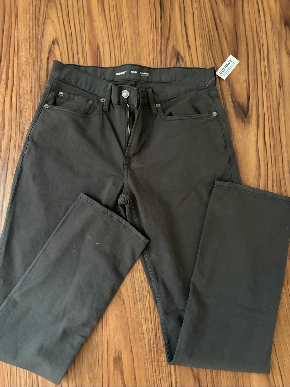 Old Navy Men’s Black Straight Jeans